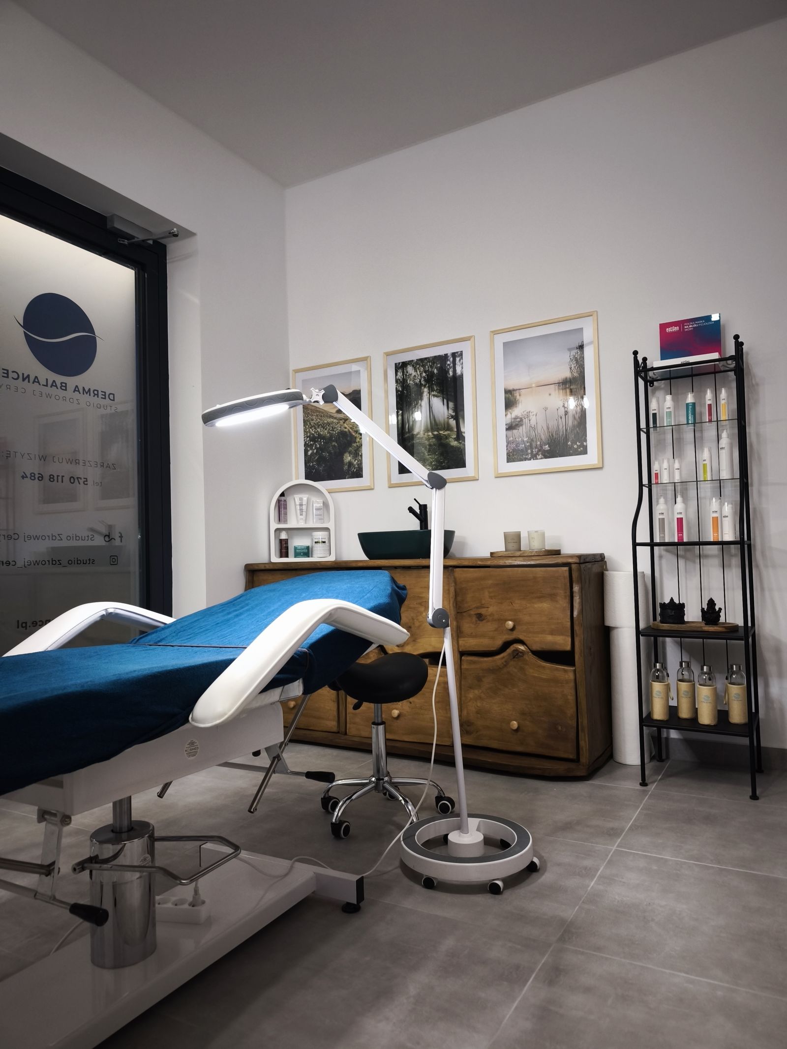 Home 5 gabinet dermabalance stół do zabiegów