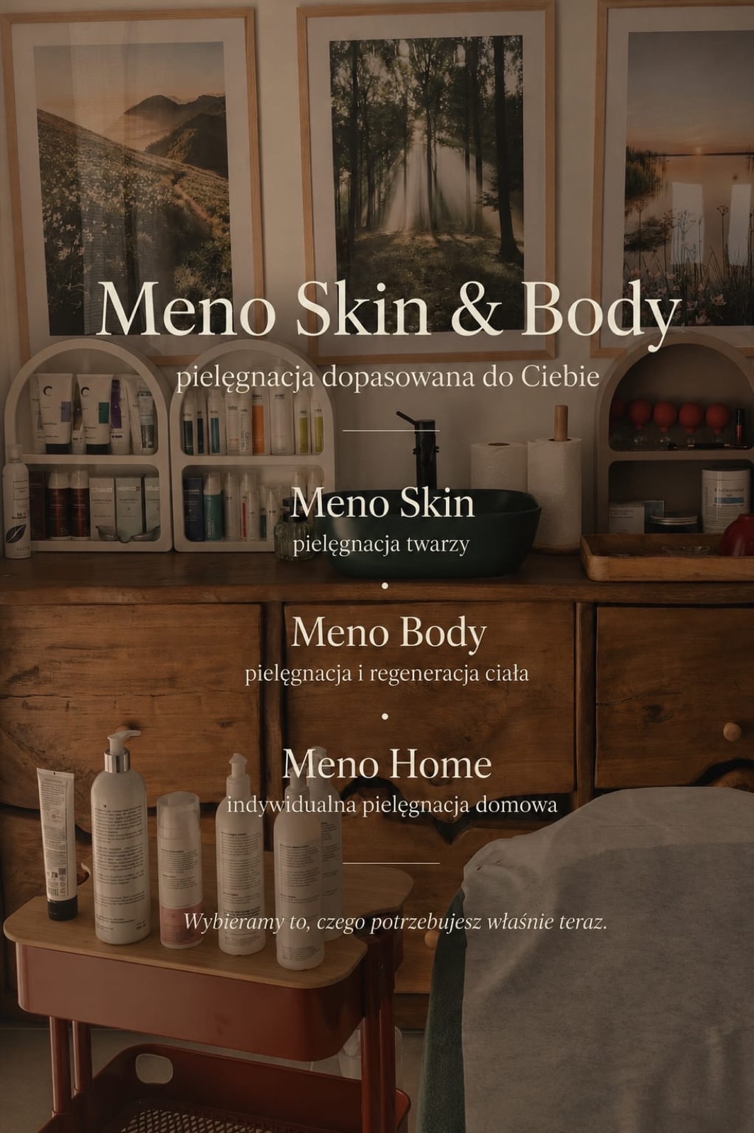 Meno Home - indywidualny plan pielęgnacji domowej w programie Meno Skin & Body