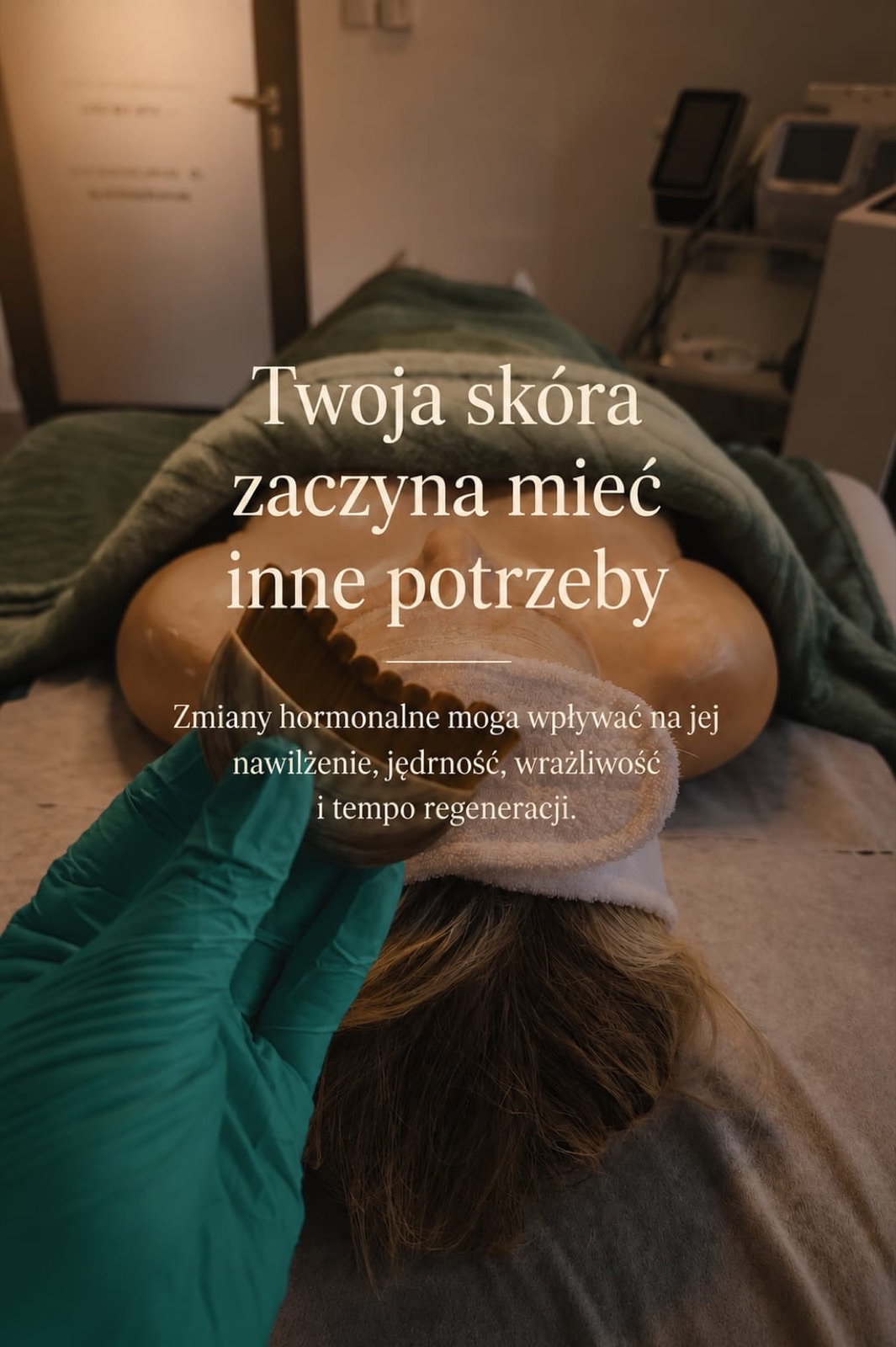 Meno Skin - zabieg na twarz, szyję i dekolt dla skóry w okresie menopauzy